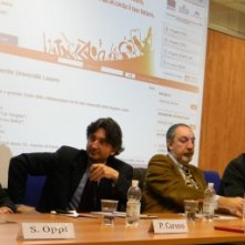 Le professioni del Cinema presso la Sapienza - Enzo De Camillis con Pino Caruso