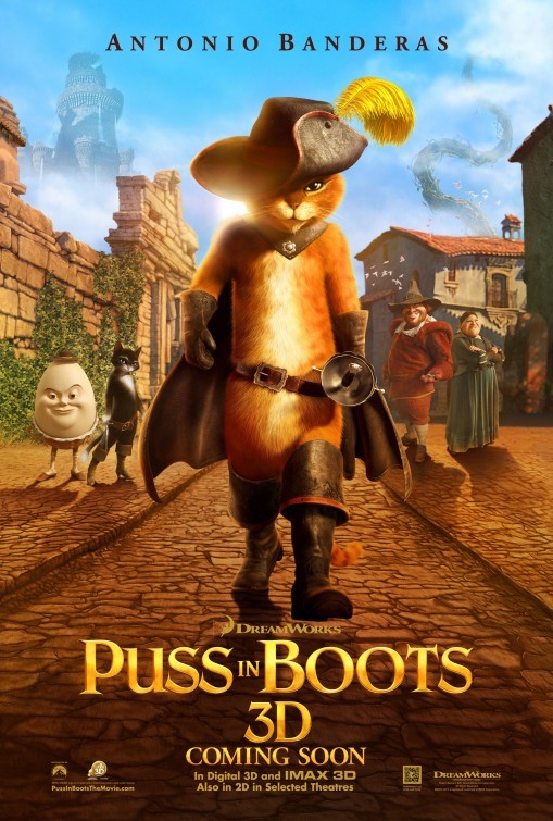 Puss In Boots Nuovo Poster Usa 214696