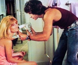 Warren Beatty e Julie Christie in Shampoo