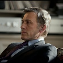 Christoph Waltz nel film Carnage, diretto da Roman Polanski