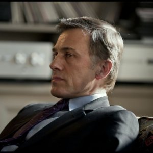 Christoph Waltz nel film Carnage, diretto da Roman Polanski