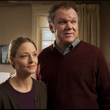 Jodie Foster accanto a John C. Reilly in Carnage di Polanski