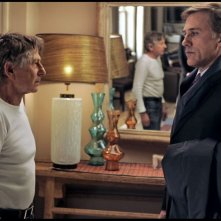 Polanski e Christoph Waltz sul set di Carnage