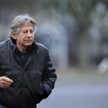 Roman Polanski sul set di Carnage (2011)