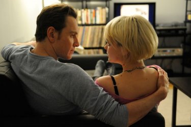 Michael Fassbender e Carey Mulligan in una immagine del film Shame