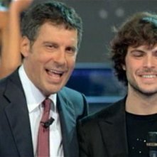 Miss Italia 2011: Guglielmo Scilla con Fabrizio Frizzi