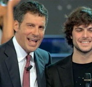Miss Italia 2011: Guglielmo Scilla con Fabrizio Frizzi