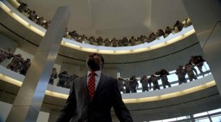 L'alba del pianeta delle scimmie, una scena del film