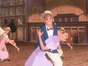 Una scena musicale del film d'animazione Anastasia del 1997 della 20th Century Fox