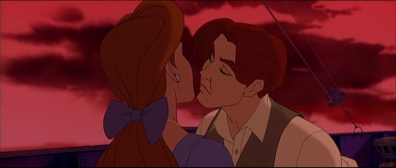 Una Scena Romantica Del Film D Animazione Anastasia 1997 215525