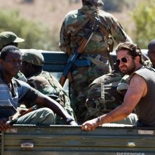 Gerard Butler in una sequenza di Machine Gun Preacher