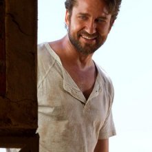 Un sorridente Gerard Butler nel Machine Gun Preacher