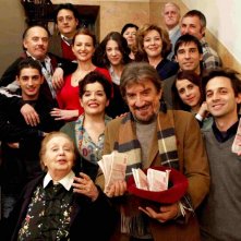 Il signore della truffa: una foto del cast della fiction