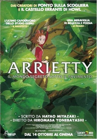 Arrietty: locandina italiana