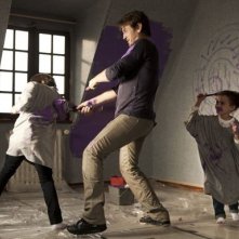 Benoit Magimel in una sequenza del film Des vents contraires con