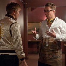 Ryan Gosling Con Nicolas Winding Refn Sul Set Del Film Drive 2011 215982