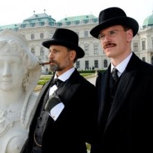 Michael Fassbender e Viggo Mortensen in A Dangerous Method di David Cronenberg
