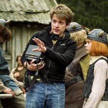 Wickie auf großer Fahrt: Jonas Hämmerle con Christian Ditter sul set