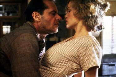 Jessica Lange con Jack Nicholson in Il postino suona sempre due volte