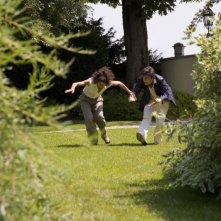 Vincenzo Salemme accanto a Nicole Grimaudo in 'Baciato dalla fortuna'