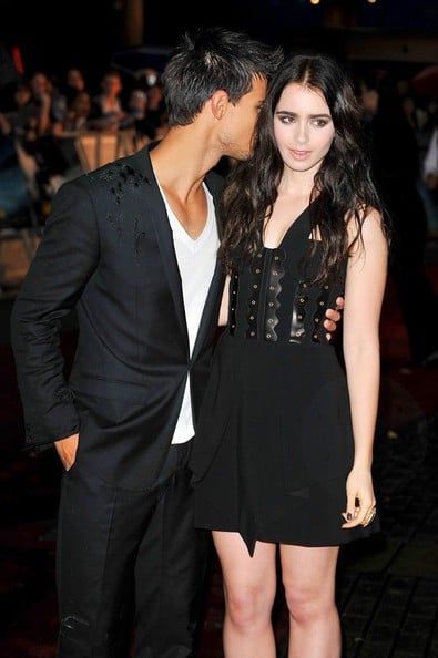 Abduction Taylor Lautner Con Lily Collins Alla Premiere Londinese Del Film 216439