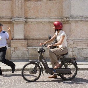 Vincenzo Salemme e Nicole Grimaudo in 'Baciato dalla fortuna'