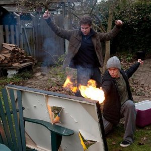 50/50: Seth Rogen e Joseph Gordon-Levitt in una sequenza 'di fuoco'