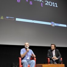 Roma Fiction Fest 2011: Un momento dell''incontro col pubblico di Tom Fontana