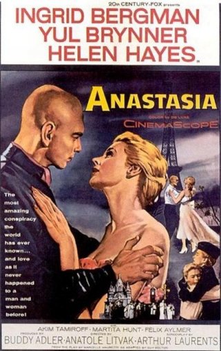 Anastasia: locandina del film con Ingrid Bergman