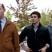 Final Destination 5: David Koechner, Miles Fisher e Nicholas D'Agosto in una scena del film