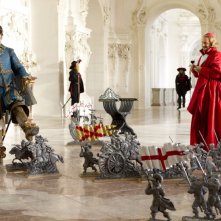 I tre moschettieri in 3D: Christoph Waltz e Orlando Bloom nei panni del Cardinale Richelieu e del Duca di Buckingham