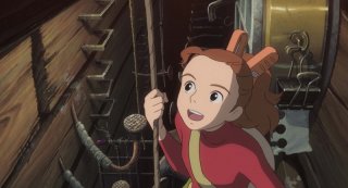 Arrietty - Il mondo segreto sotto il pavimento: la sorridente protagonista