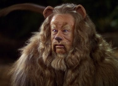 Bert Lahr in una scena de Il mago di Oz