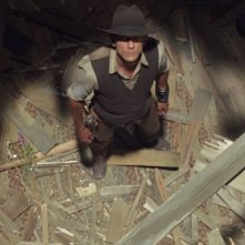 Cowboys & Aliens: Daniel Craig in una suggestiva inquadratura tratta dal film