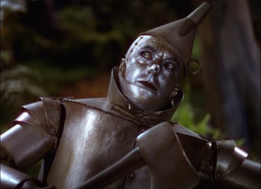 Jack Haley in una scena de Il mago di Oz