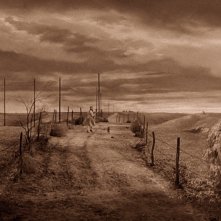 Una scena de Il mago di Oz con Judy Garland