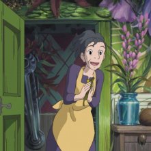 Una scena tratta dal fantasy di animazione Arrietty - Il mondo segreto sotto il pavimento