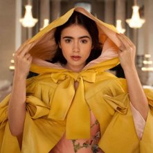 Lily Collins in The Brothers Grimm: Snow White: una immagine del film