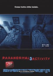 Paranormal Activity 3: la locandina italiana del film