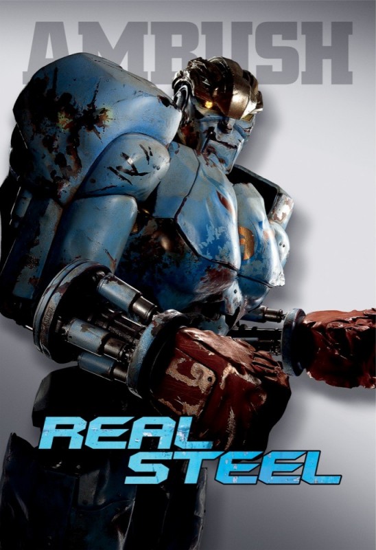 Real Steel Un Character Poster Di Ambush 217226