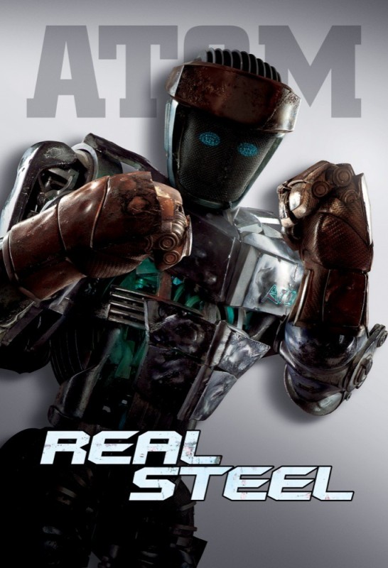 Real Steel Un Character Poster Di Atom 217224
