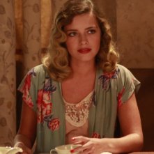 Alexandra Dinu in una scena della fiction Rai Il Generale Della Rovere