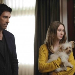 Dylan McDermott e Taissa Farmiga sono Ben e Violet Harmon in American Horror Story