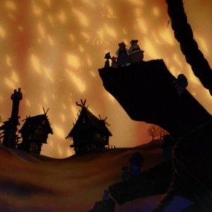 Fievel sbarca in America: una scena del film