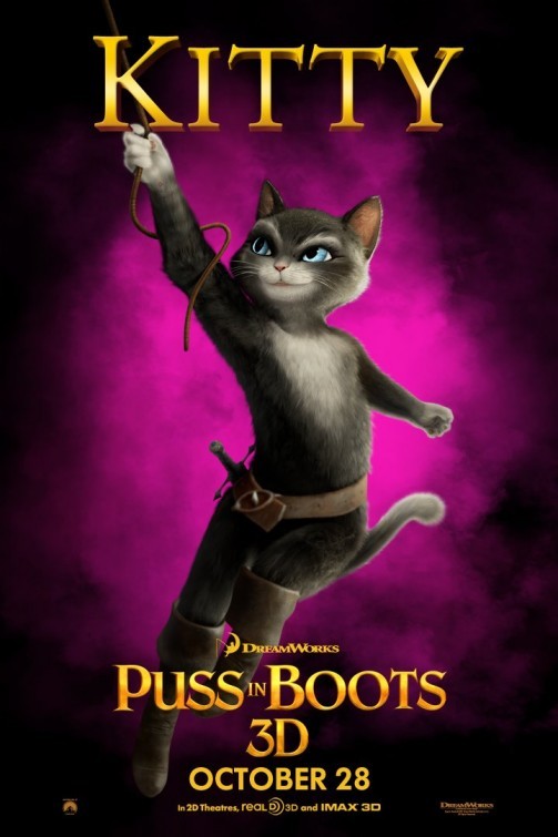 Il Gatto Con Gli Stivali Character Poster Per Kitty 217361