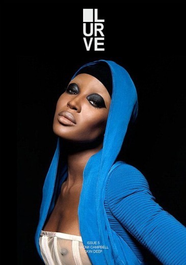 Naomi Campbell In Cover Su Lurve 2011 Con Un Look Alla Grace Jones 217333