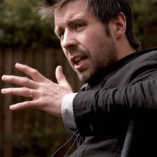 Paddy Considine sul set di Tyrannosaur