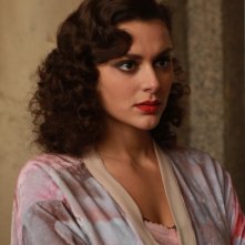 Raffaella Rea in una immagine della fiction Rai Il Generale Della Rovere