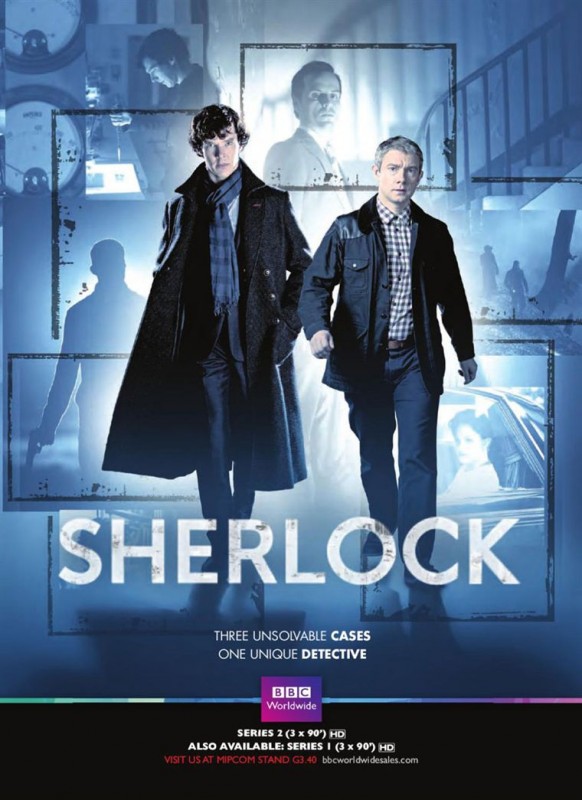 Sherlock Un Primo Poster Della Stagione 2 Della Serie Bbc 217285