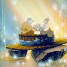 Una scena di gruppo di Fievel sbarca in America